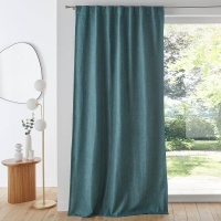 Занавеска Затемняющая термическая Exurie 180 x 140 см зеленый LA REDOUTE INTERIEURS  фото, kupilegko.ru